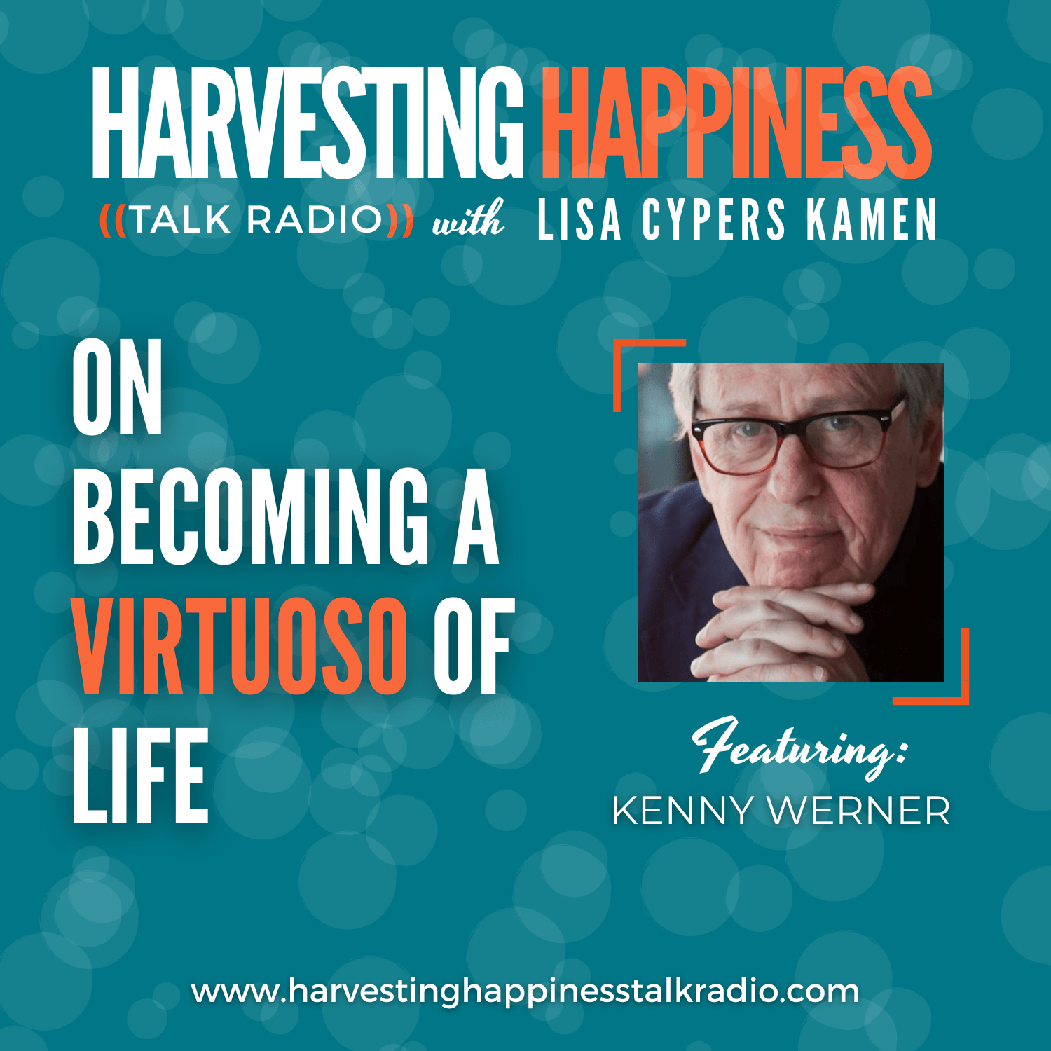 Podcast episode about becoming a virtuoso with Kenny Werner and positive psychology expert Lisa Cypers Kamen