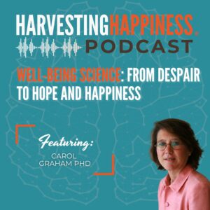 Well-Being Science From Despair to Hope and Happiness with Carol Graham PhD